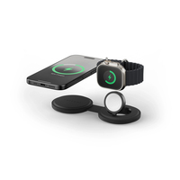 Satechi OntheGo 2-in-1 Wireless Charger Black
