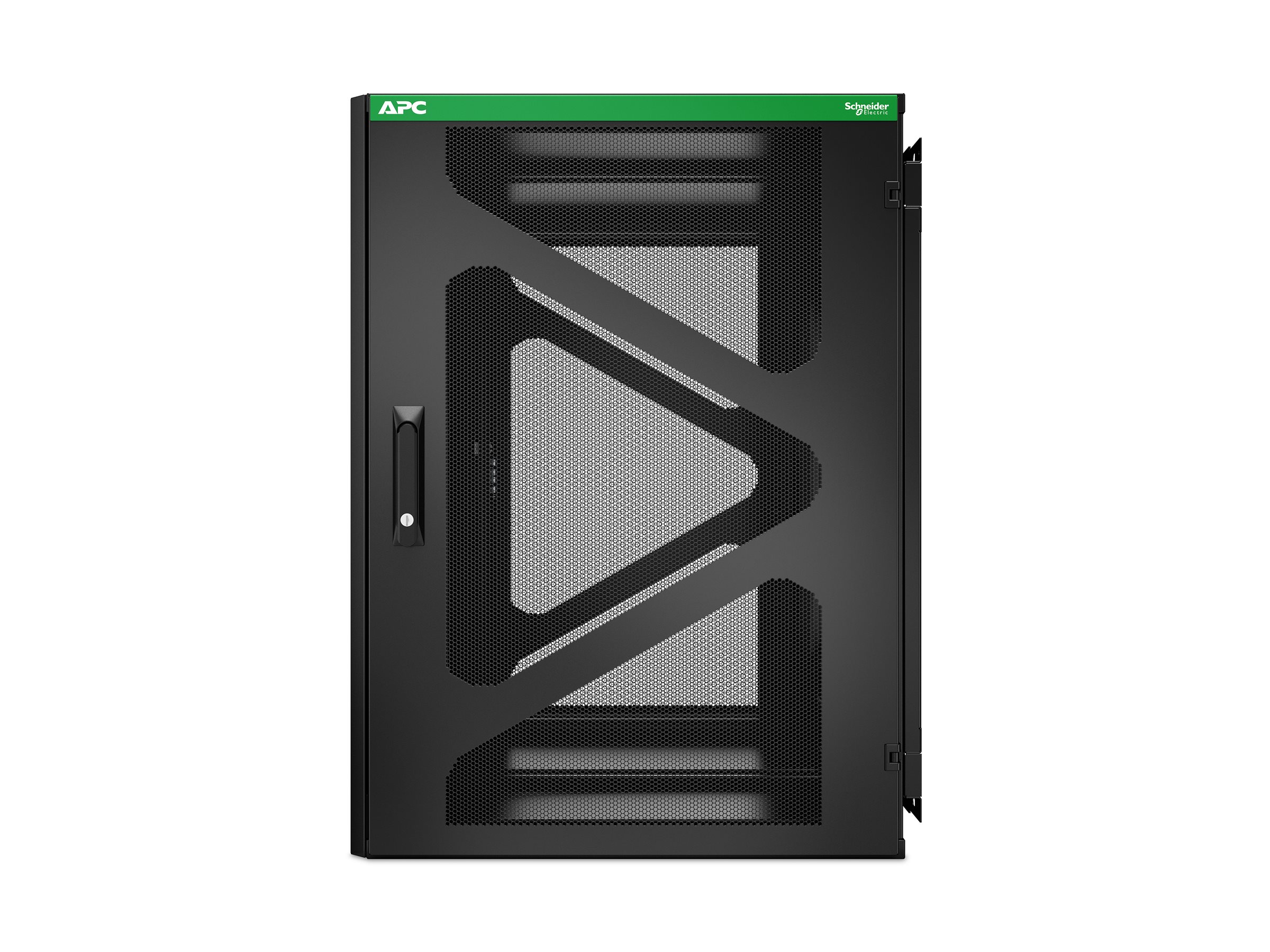 APC AR118SM rack 18U Da parete Nero