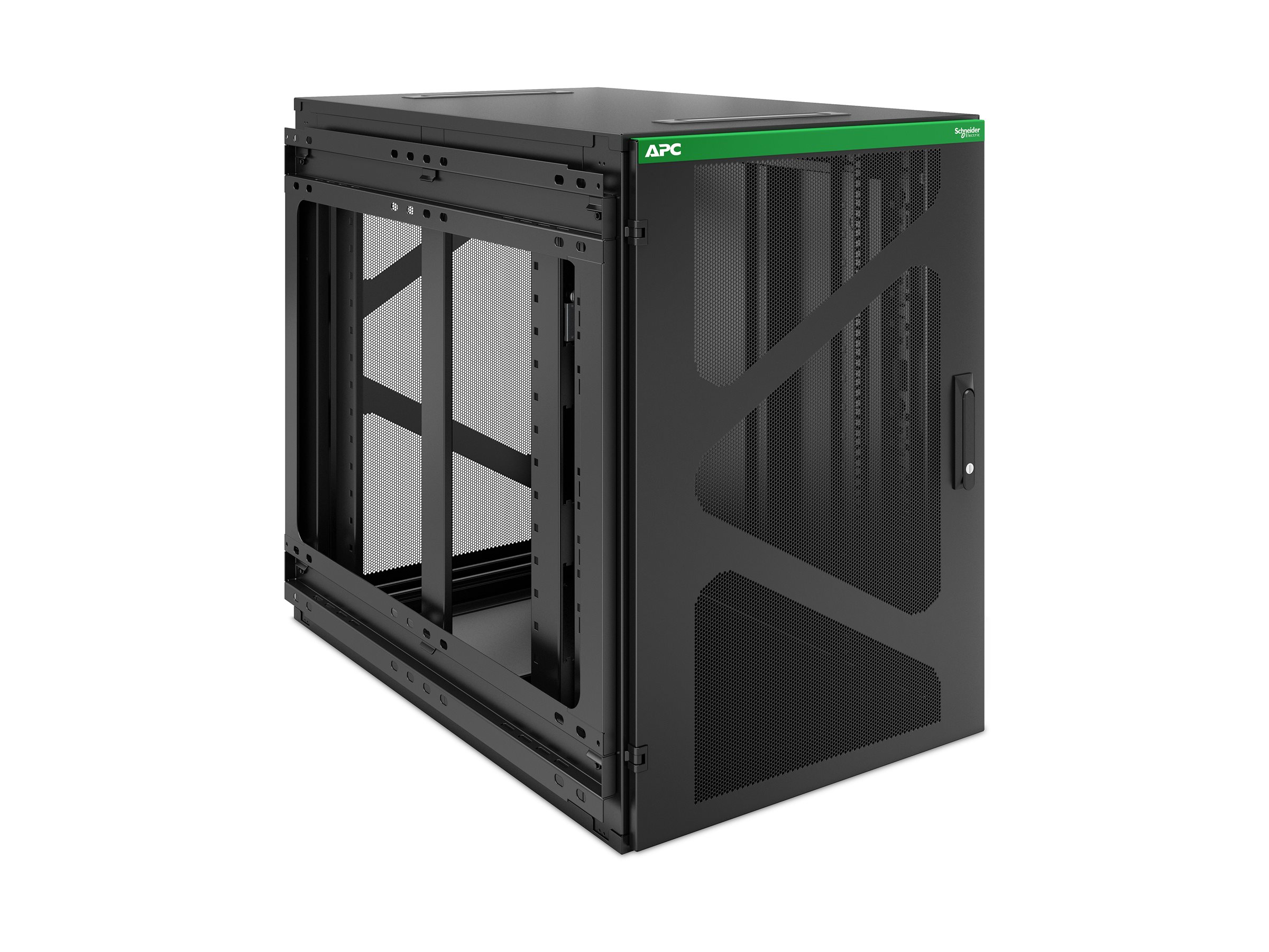 APC AR118SM rack 18U Da parete Nero