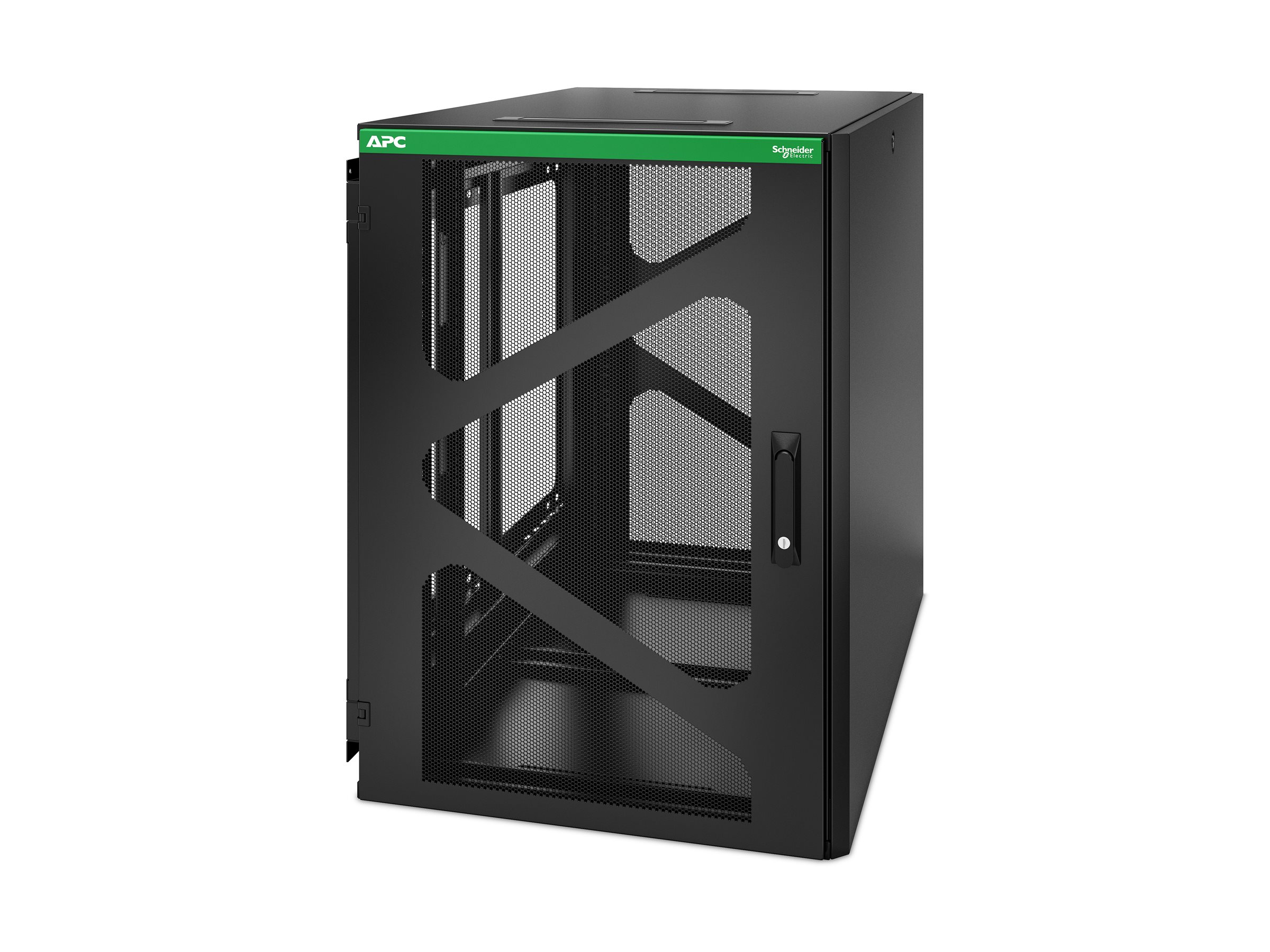 APC AR118SM rack 18U Da parete Nero