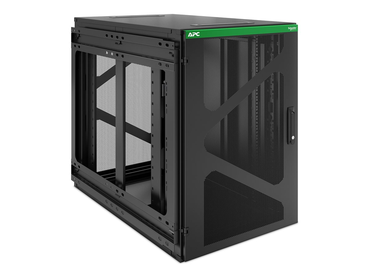 APC AR118SM rack 18U Da parete Nero