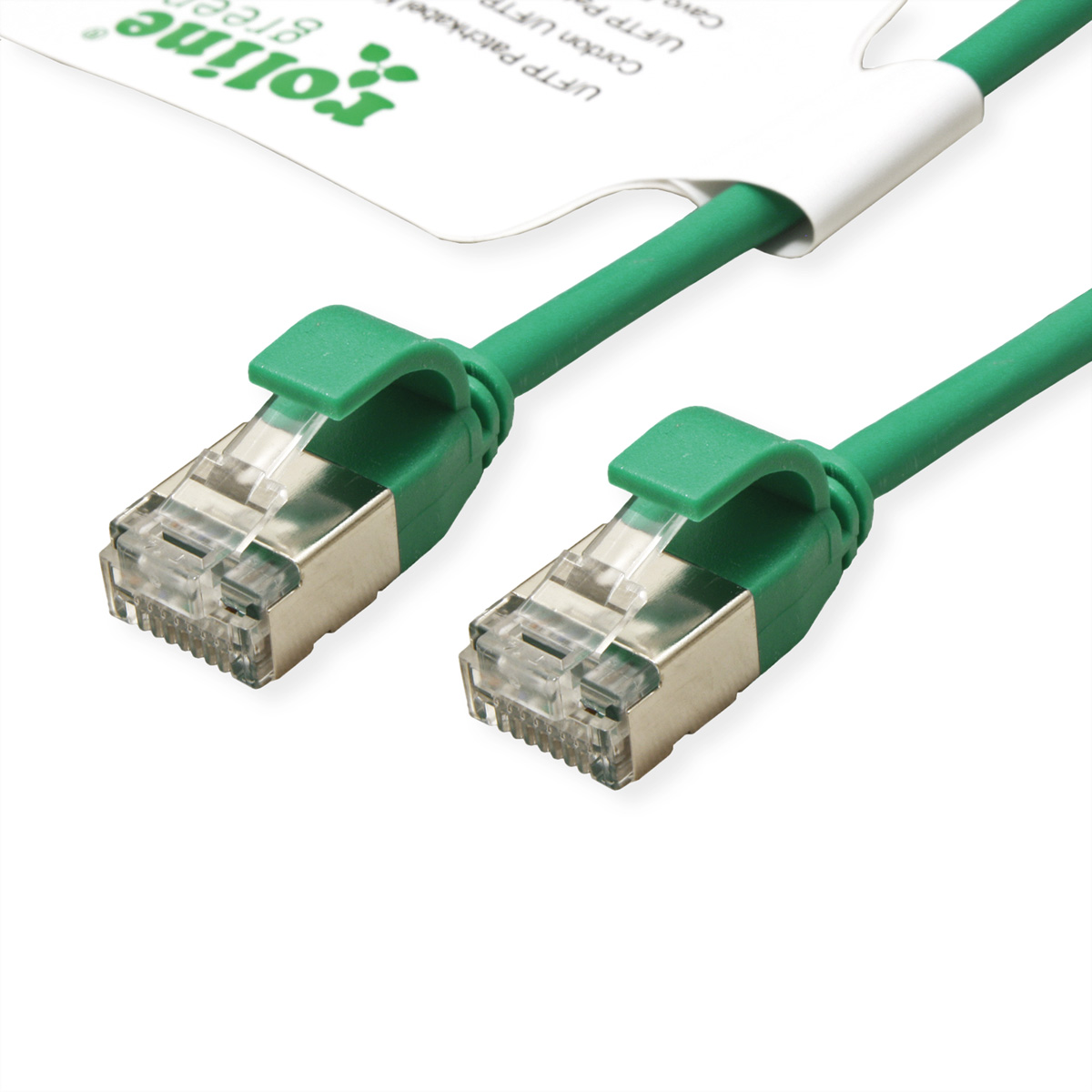 ROTRONIC-SECOMP Roline Green - Netzwerkkabel - RJ-45 (M) zu RJ-45 (M)