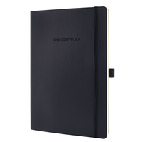 Sigel Conceptum bloc-notes A4 194 feuilles Noir