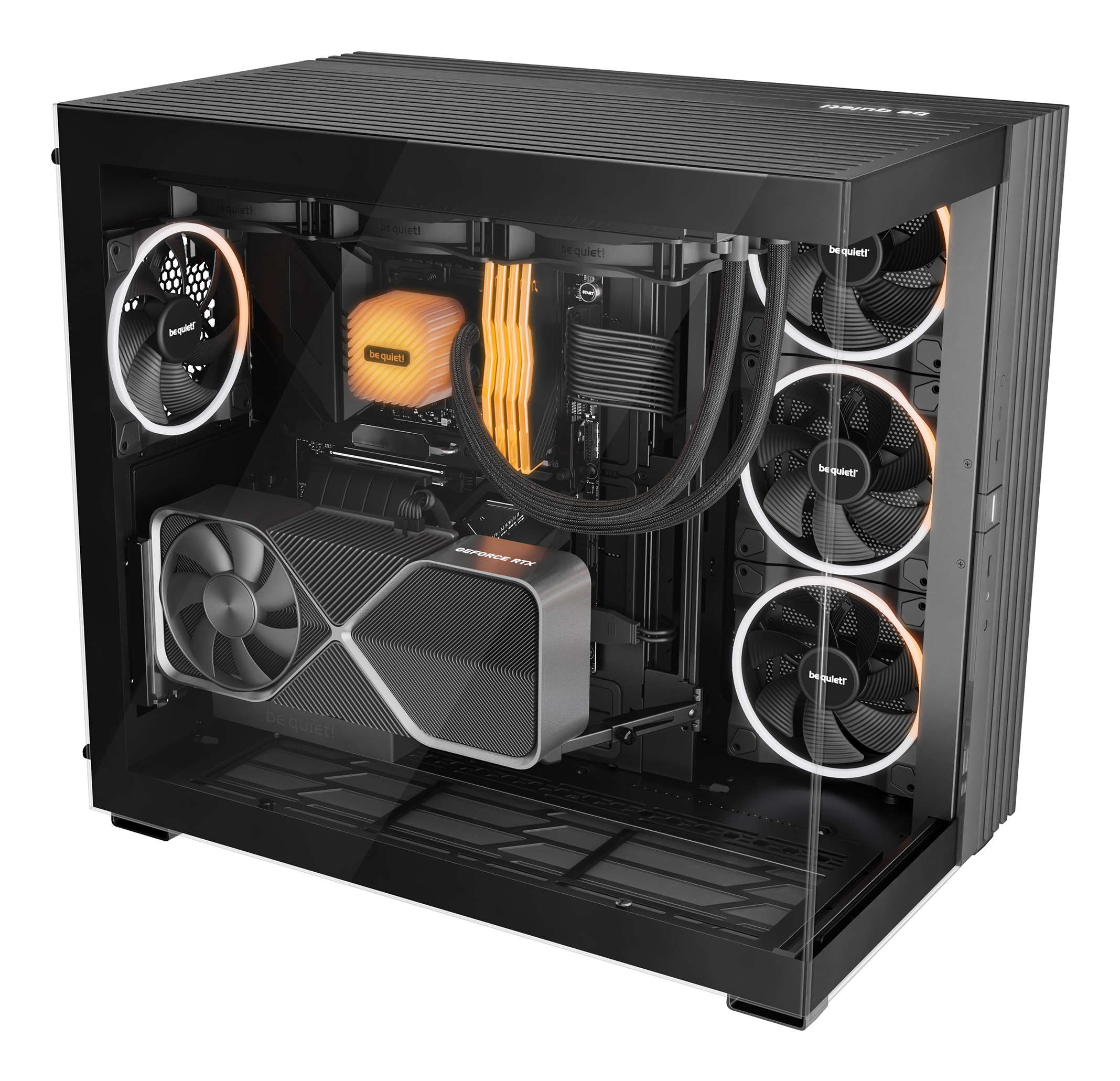 Be Quiet! Light Base 900 FX - FT - E-ATX - Seitenteil mit Fenster (Glas)