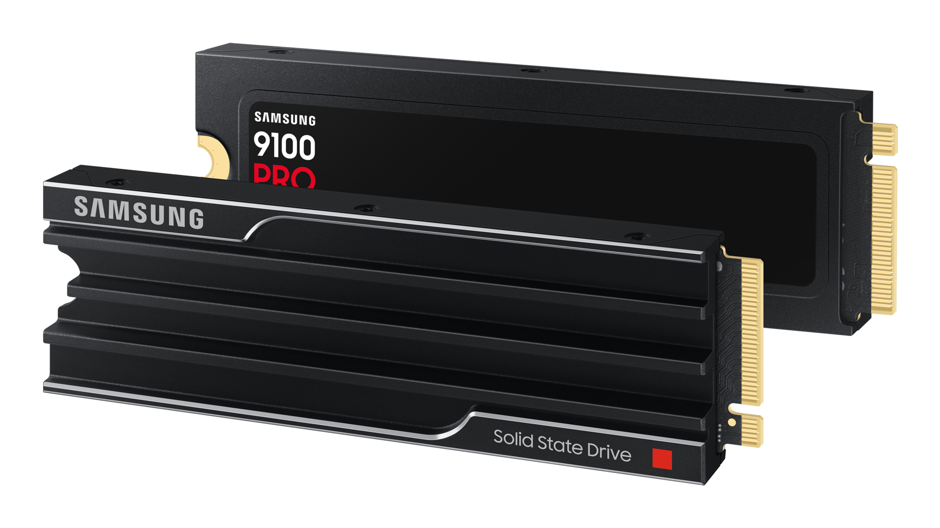 Samsung 9100 PRO Heatsink PCIe� 5.0 NVMe M.2 SSD - 4 TB