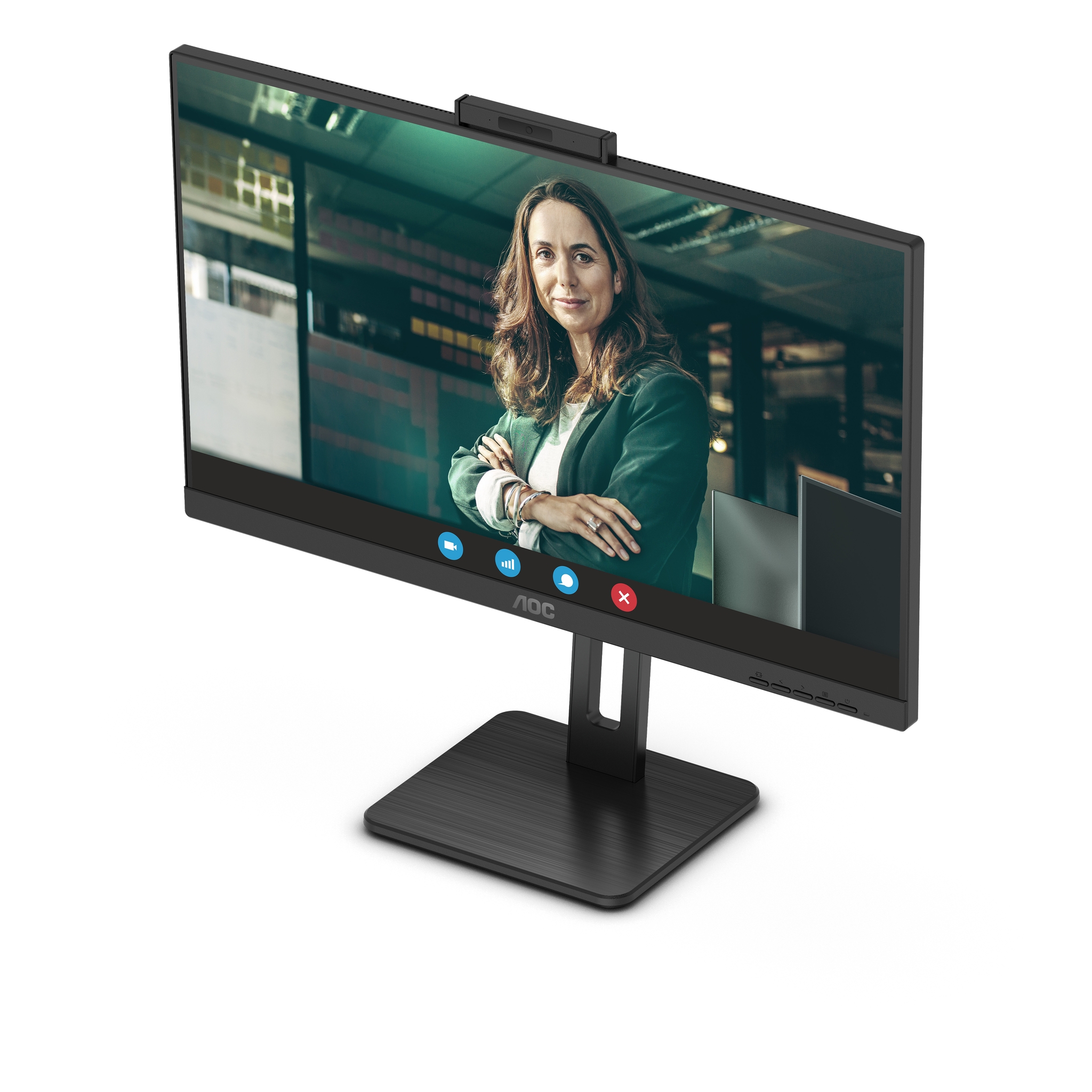 AOC 24P3CW computer monitor 60.5 cm (23.8) 1920 x 1080 pixels Full HD LED Black