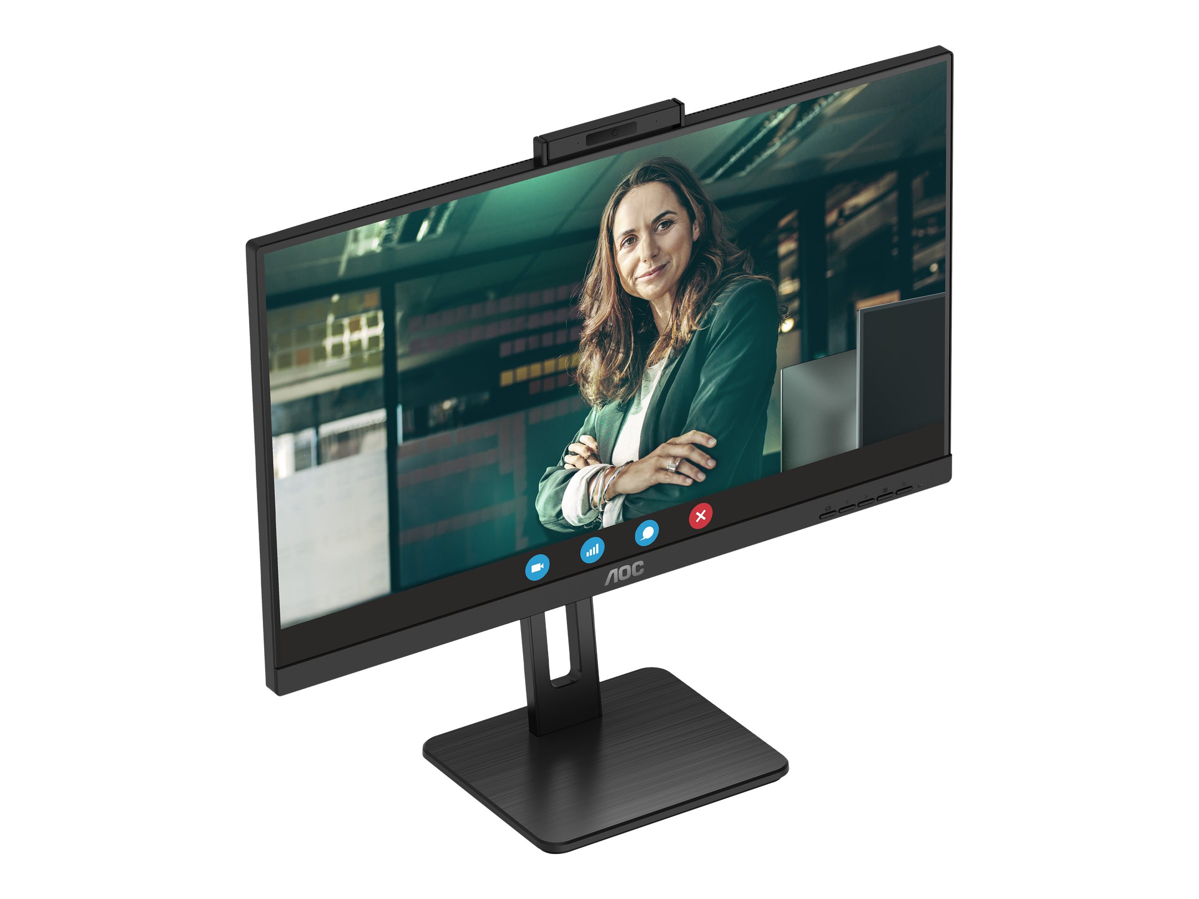 AOC 24P3CW computer monitor 60.5 cm (23.8) 1920 x 1080 pixels Full HD LED Black