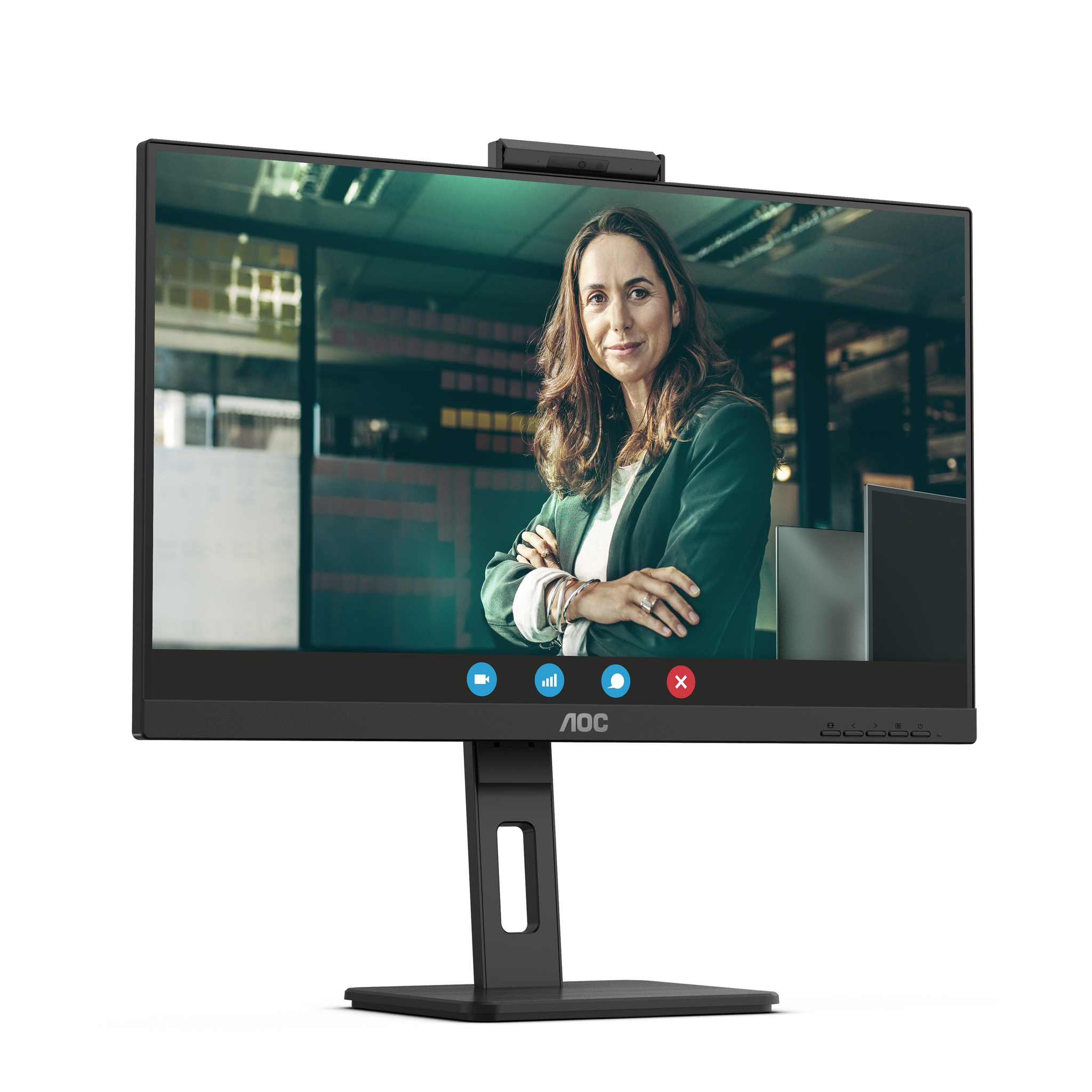 AOC 24P3CW computer monitor 60.5 cm (23.8) 1920 x 1080 pixels Full HD LED Black