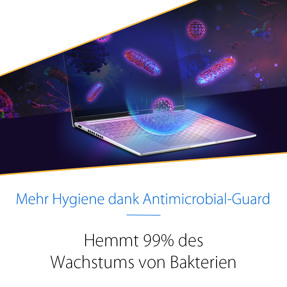 ASUS Vivobook 16 X1605VA-MB2291W Intel Core 7 150U Laptop 40.6 cm (16) WUXGA 16 GB DDR4-SDRAM 1 TB SSD Wi-Fi 6 (802.11ax) Windows 11 Home German Silver