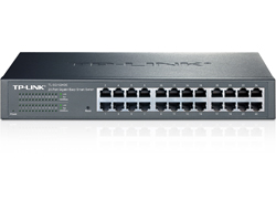 TP-Link TL-SG1024DE switch Gestionado L2 Gigabit Ethernet (10/100/1000) Negro