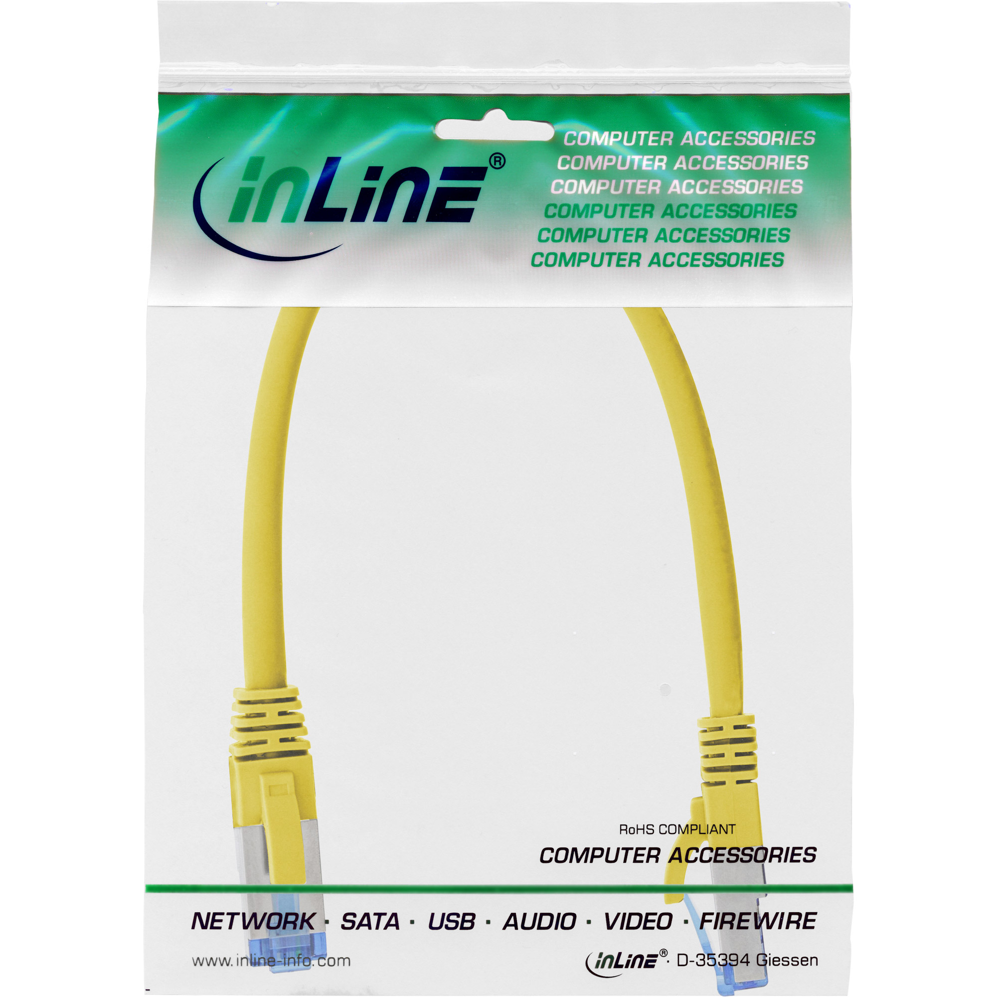 InLine Patch-Kabel - RJ-45 (M) zu RJ-45 (M)