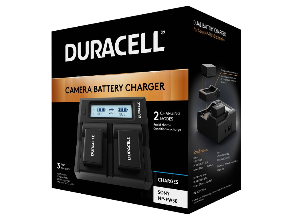 Duracell DRS6120 cargador de bater�a