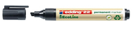 EDDING 22 EcoLine - Schwarz - Mei�el - Polypropylen (PP) - Multi - 1 mm - 5 mm