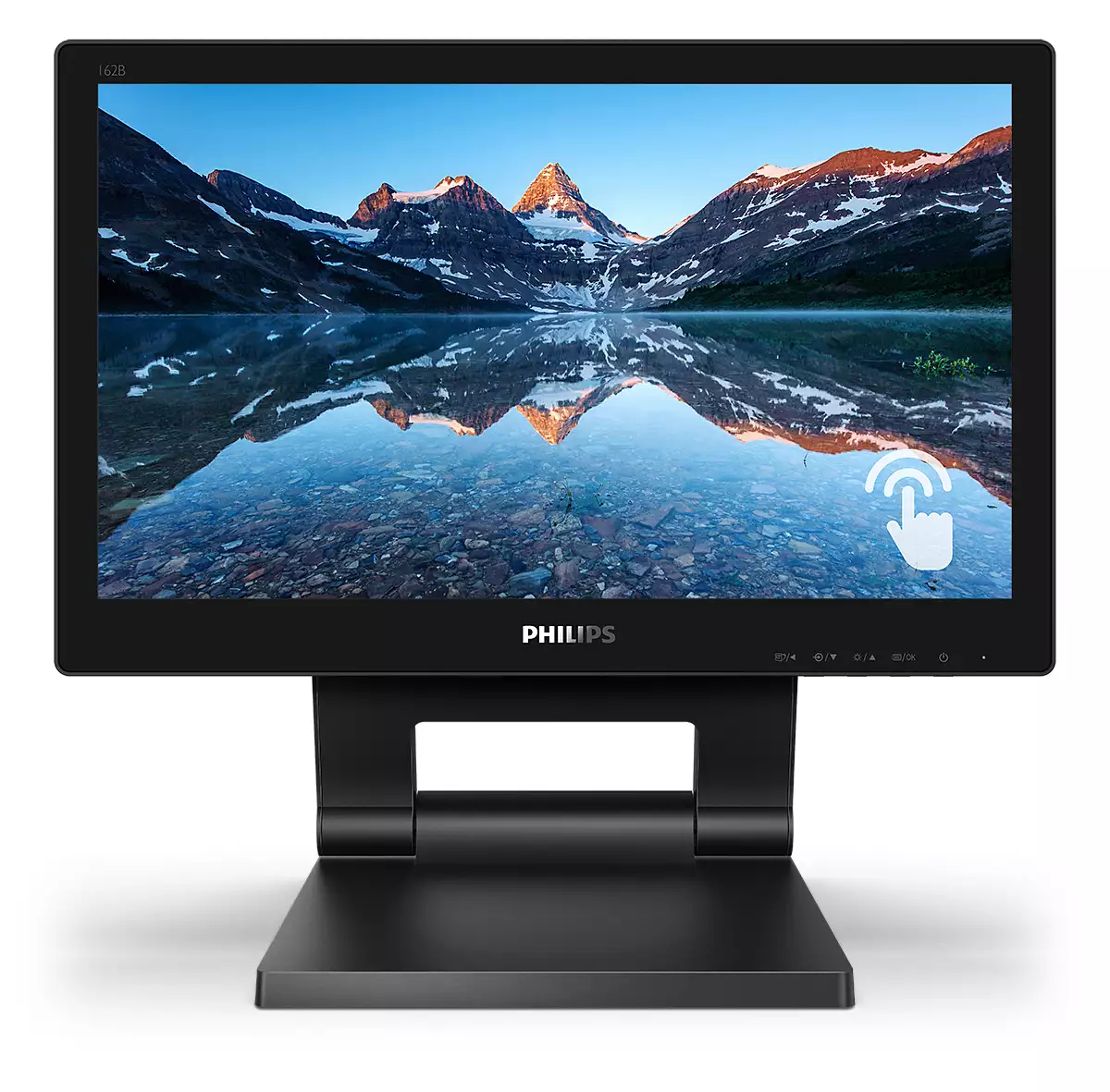 Philips 162B9T/00 pantalla para PC 39,6 cm (15.6) 1366 x 768 Pixeles HD LCD Pantalla t�ctil Negro