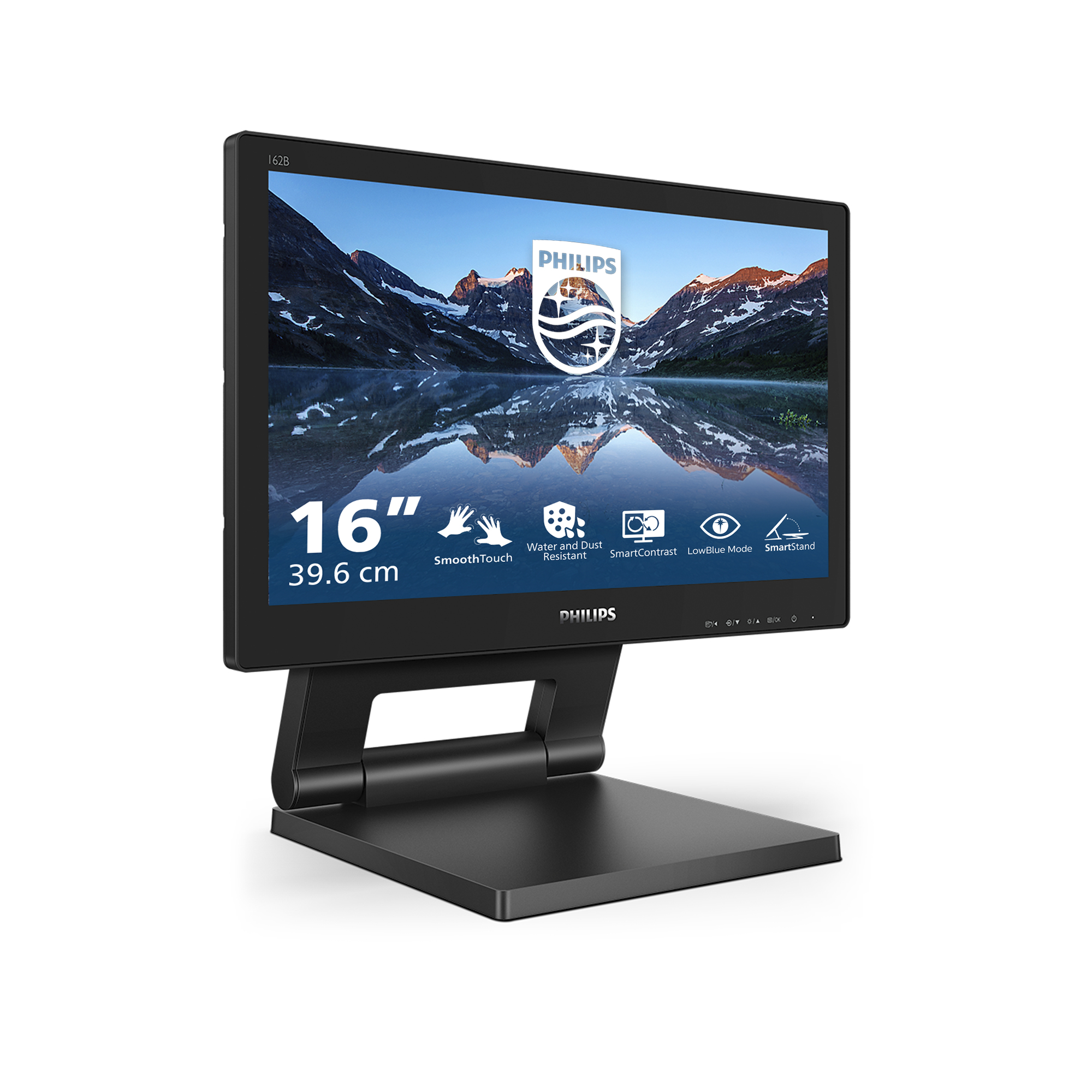 Philips 162B9T/00 pantalla para PC 39,6 cm (15.6) 1366 x 768 Pixeles HD LCD Pantalla t�ctil Negro