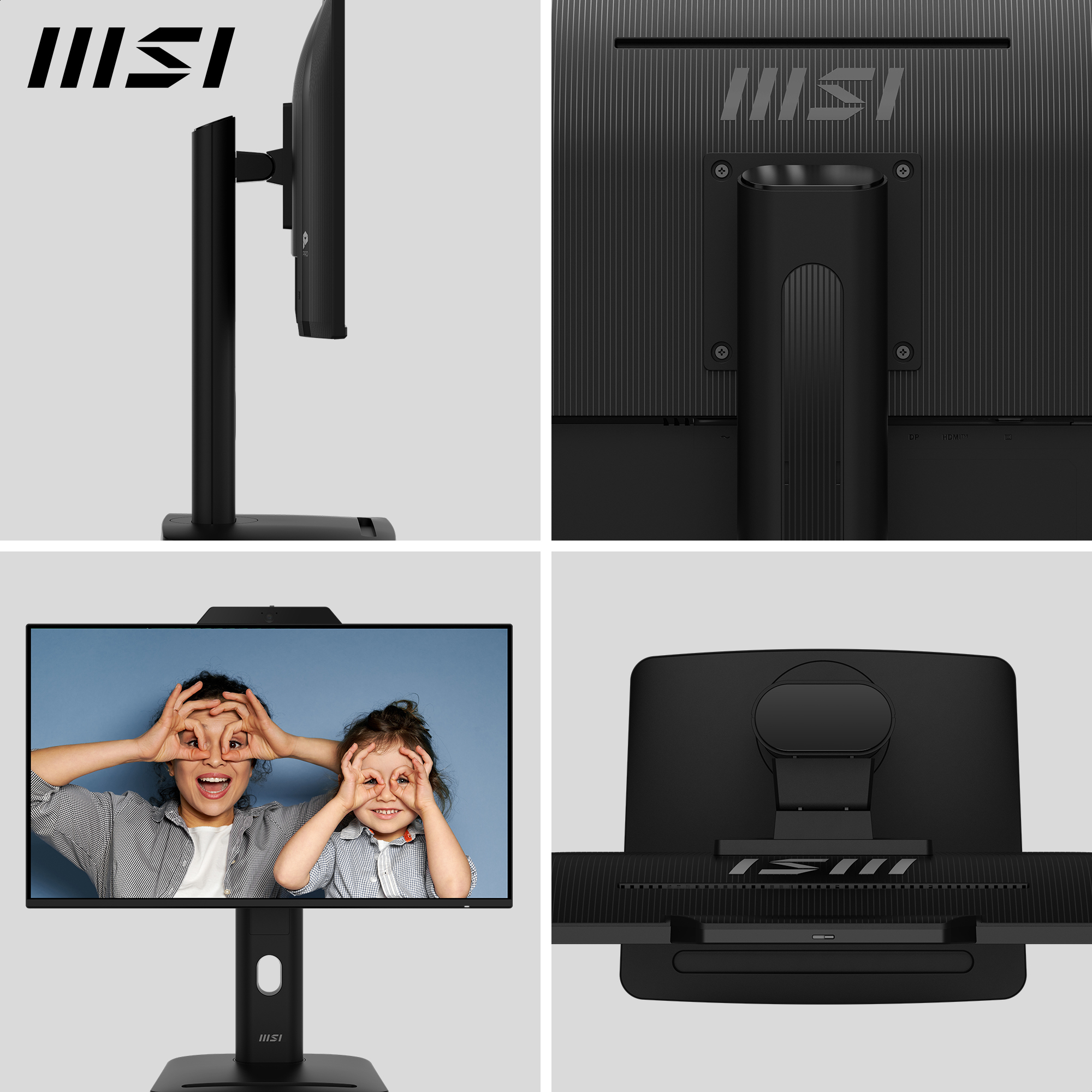 MSI Pro MP242PMGDE Monitor PC 60,5 cm (23.8) 1920 x 1080 Pixel Full HD LCD Nero