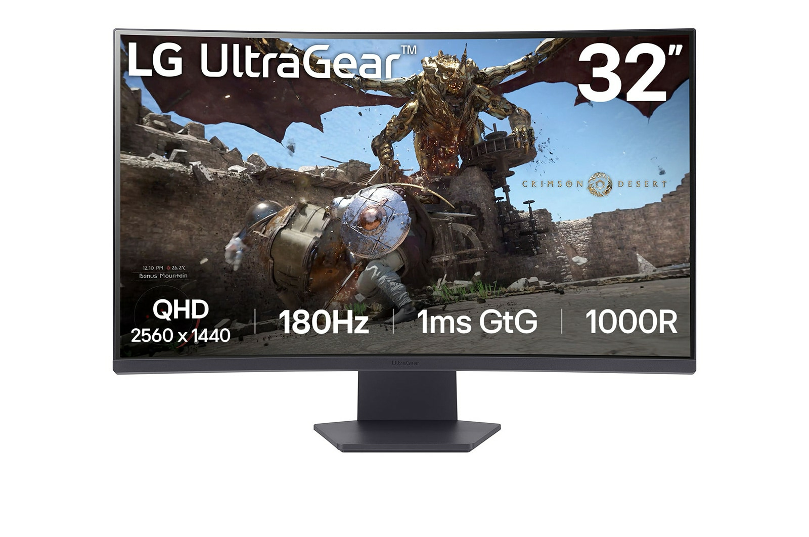LG Dis 32 LG 32GS60QC-B Consumer Ultragear