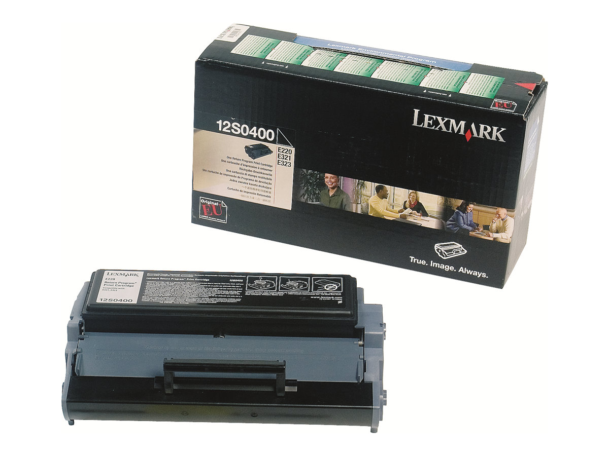 Lexmark 12S0400 toner cartridge 1 pc(s) Original Black