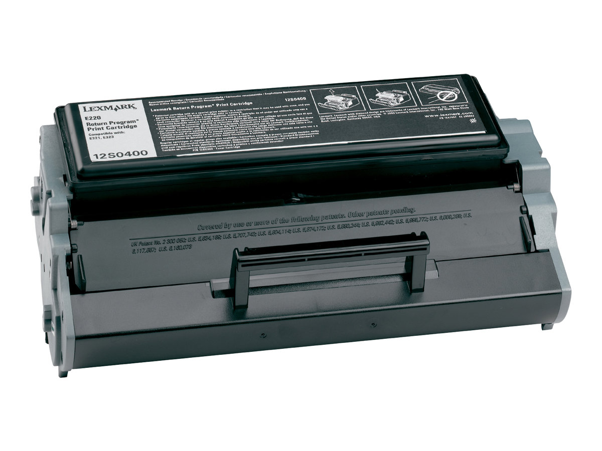 Lexmark 12S0400 toner cartridge 1 pc(s) Original Black
