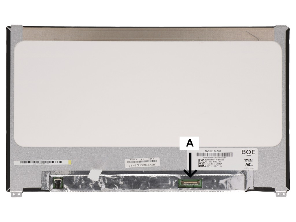 2-power 2P-LP140WF7(SP)(H1) - Anzeige - 35,6 cm (14) - Full HD