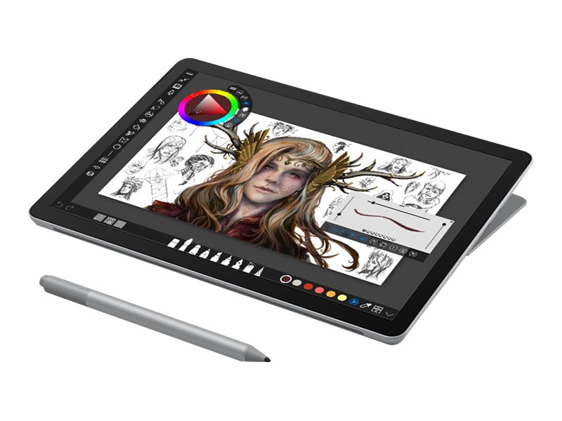 Microsoft Surface Go 2 - Tablet - Intel Pentium Gold 4425Y / 1.7 GHz - Win 10 Home in S mode - UHD Graphics 615 - 4 GB RAM - 64 GB eMMC - 26.7 cm (10.5)