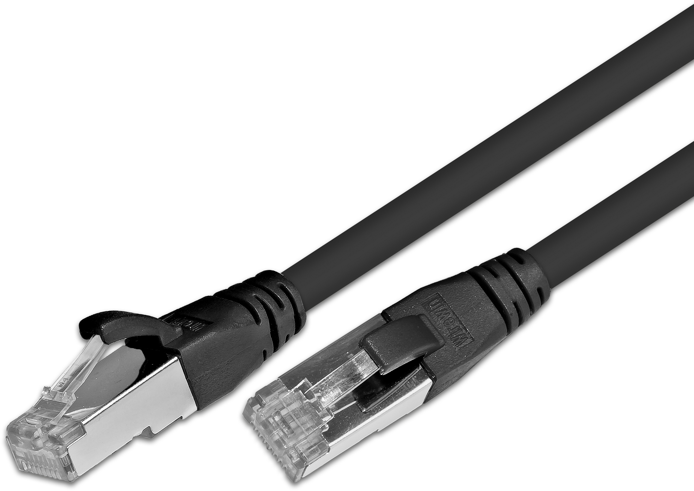 Wirewin Cat.5e F/UTP 15m networking cable Black Cat5e F/UTP (FTP) Round