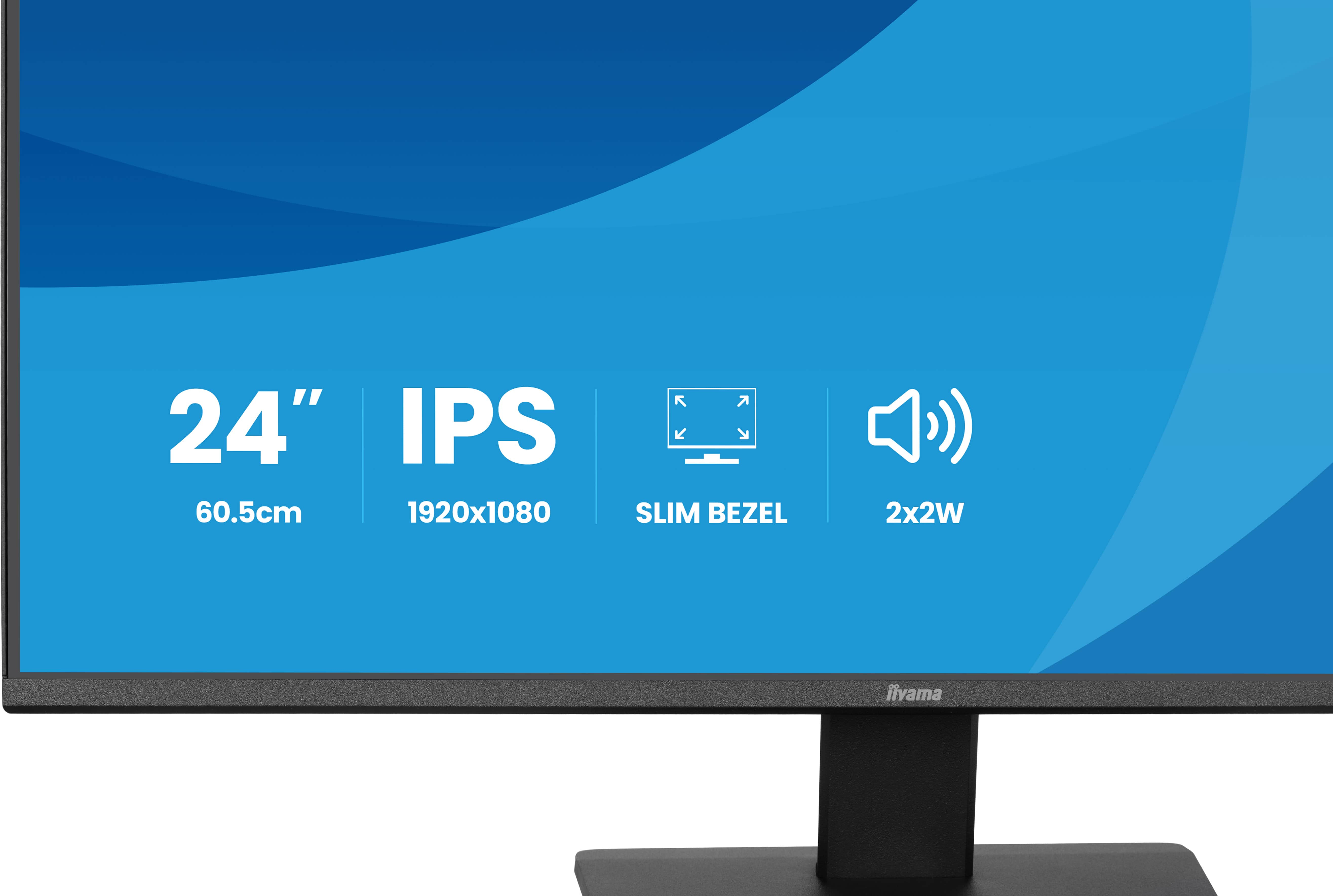 iiyama ProLite X2491HS-B1 computer monitor 60.5 cm (23.8) 1920 x 1080 pixels Full HD LCD Black