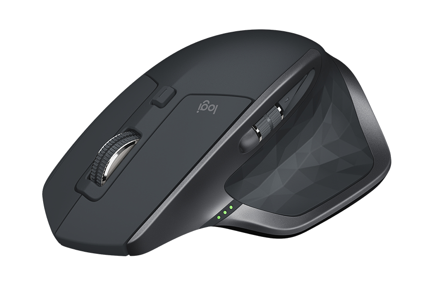 Logitech MX Master 2S - rechts - IR LED - RF Wireless + Bluetooth - 4000 DPI - Graphit