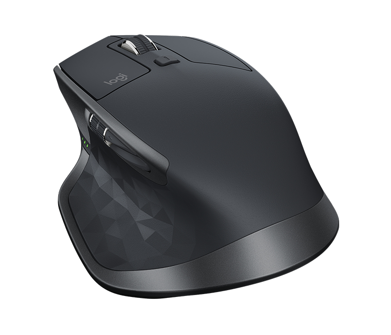 Logitech MX Master 2S - rechts - IR LED - RF Wireless + Bluetooth - 4000 DPI - Graphit