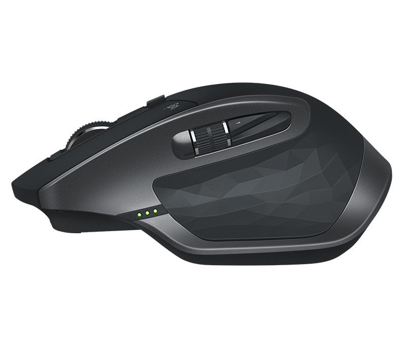 Logitech MX Master 2S - rechts - IR LED - RF Wireless + Bluetooth - 4000 DPI - Graphit