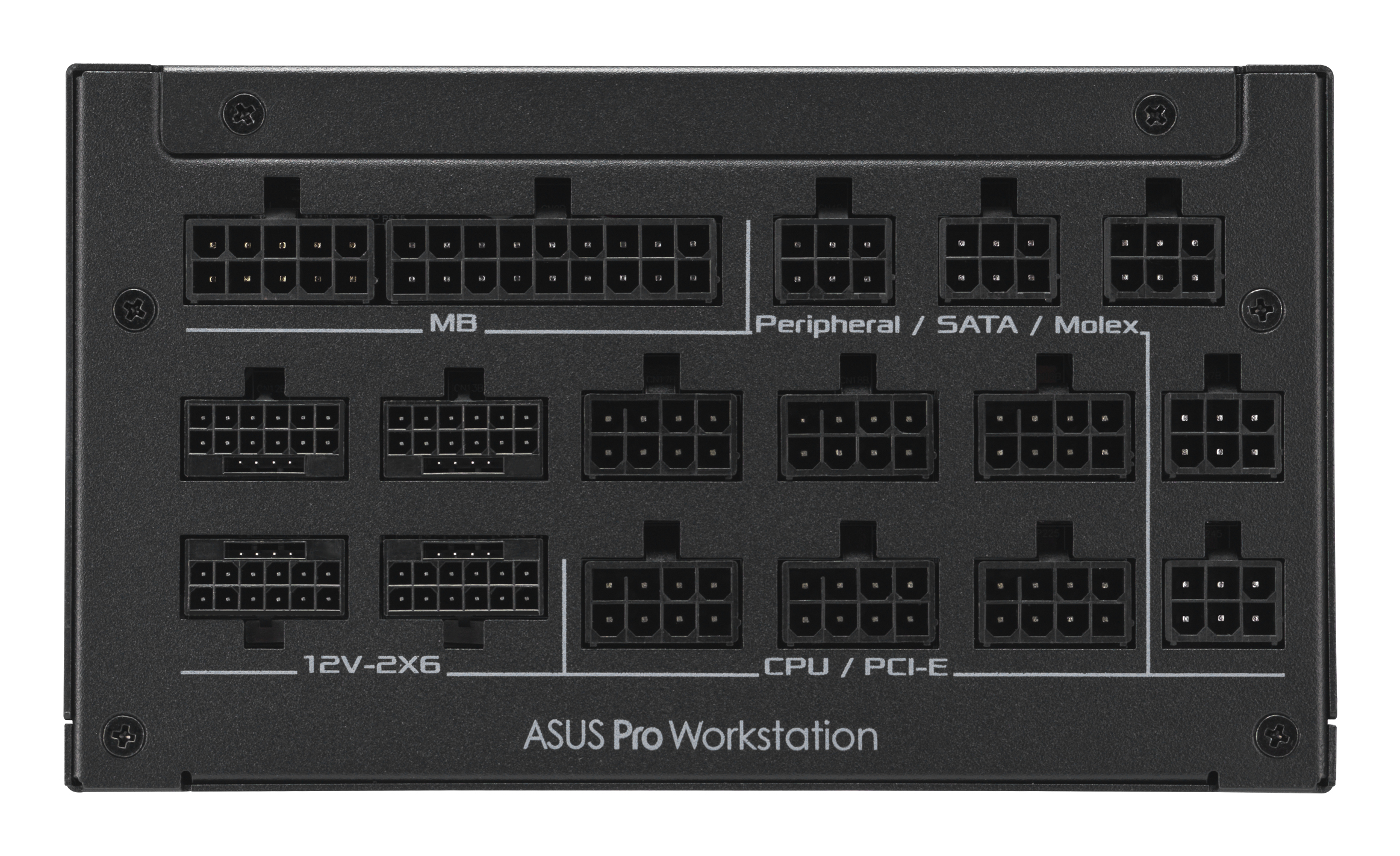 ASUS Pro WS 2200W Platinum alimentatore per computer 20+4 pin ATX ATX Nero