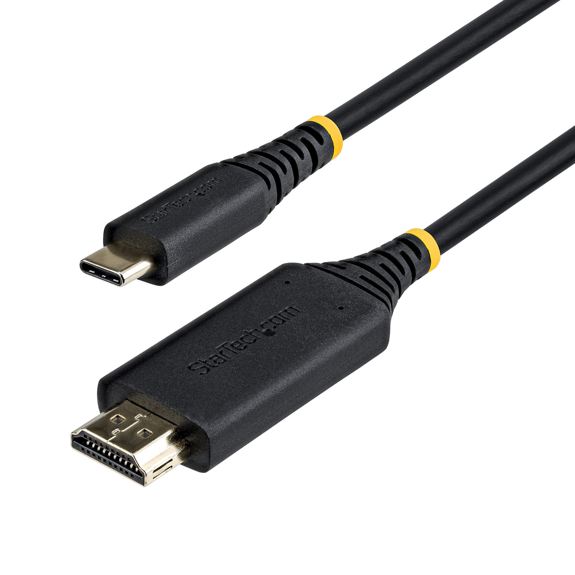 StarTech.com C�ble Adaptateur USB-C vers HDMI de 2m, Connecteur HDMI � Verrouillage, 4K 60Hz, Compatible Thunderbolt, HDR, C�ble Unidirectionnel pour MacBook, Dell, HP, Lenovo