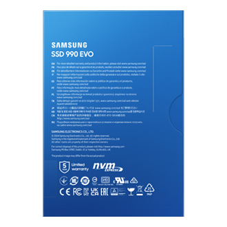 Samsung Internal SSD 990 EVO M.2 NVME 1TB