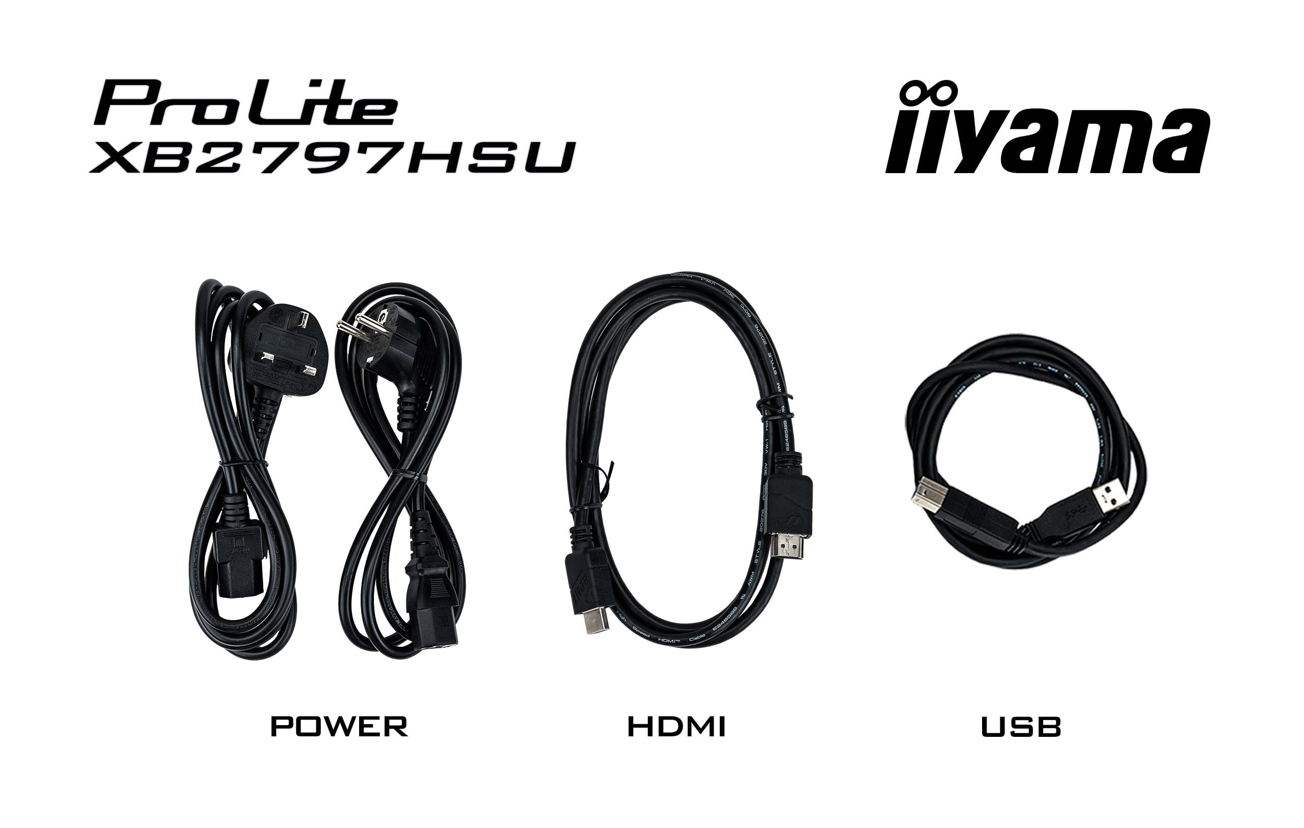 iiyama ProLite X2797HSU-B1 computer monitor 68.6 cm (27) 1920 x 1080 pixels Full HD LED Black