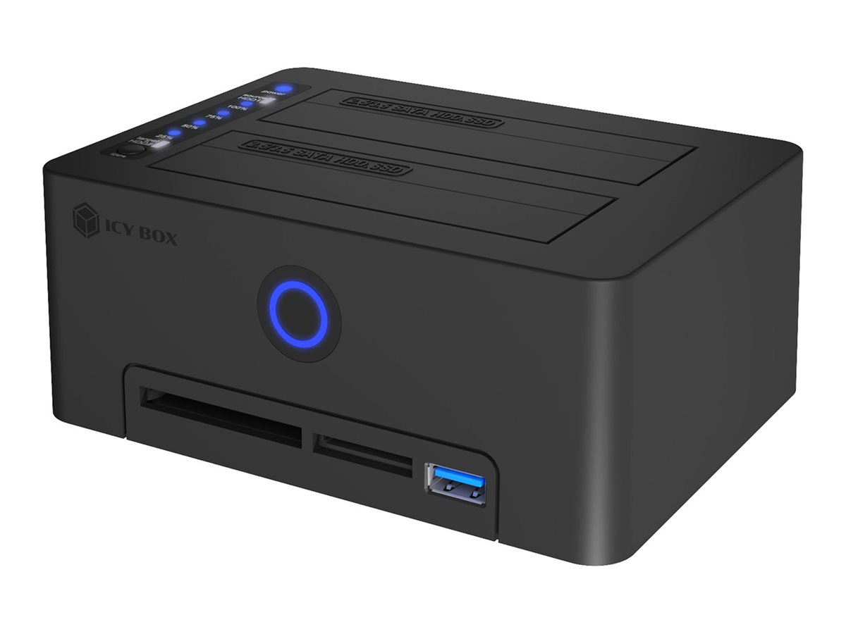 ICY BOX IB-1233CL-CR USB 3.2 Gen 1 (3.1 Gen 1) Type-A Negro