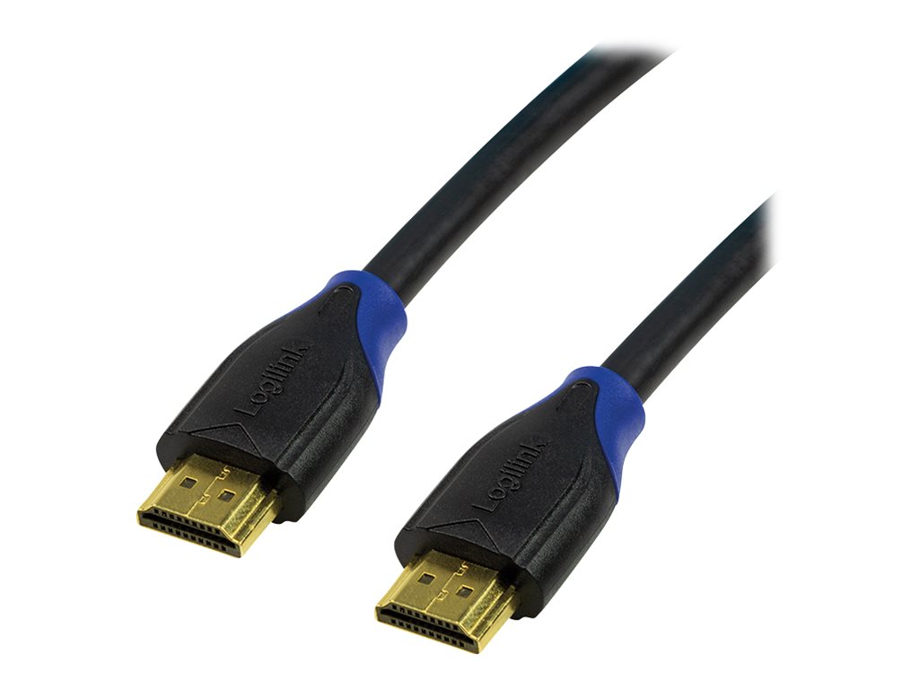 LogiLink CH0061 HDMI cable 1 m HDMI Type A (Standard) Black