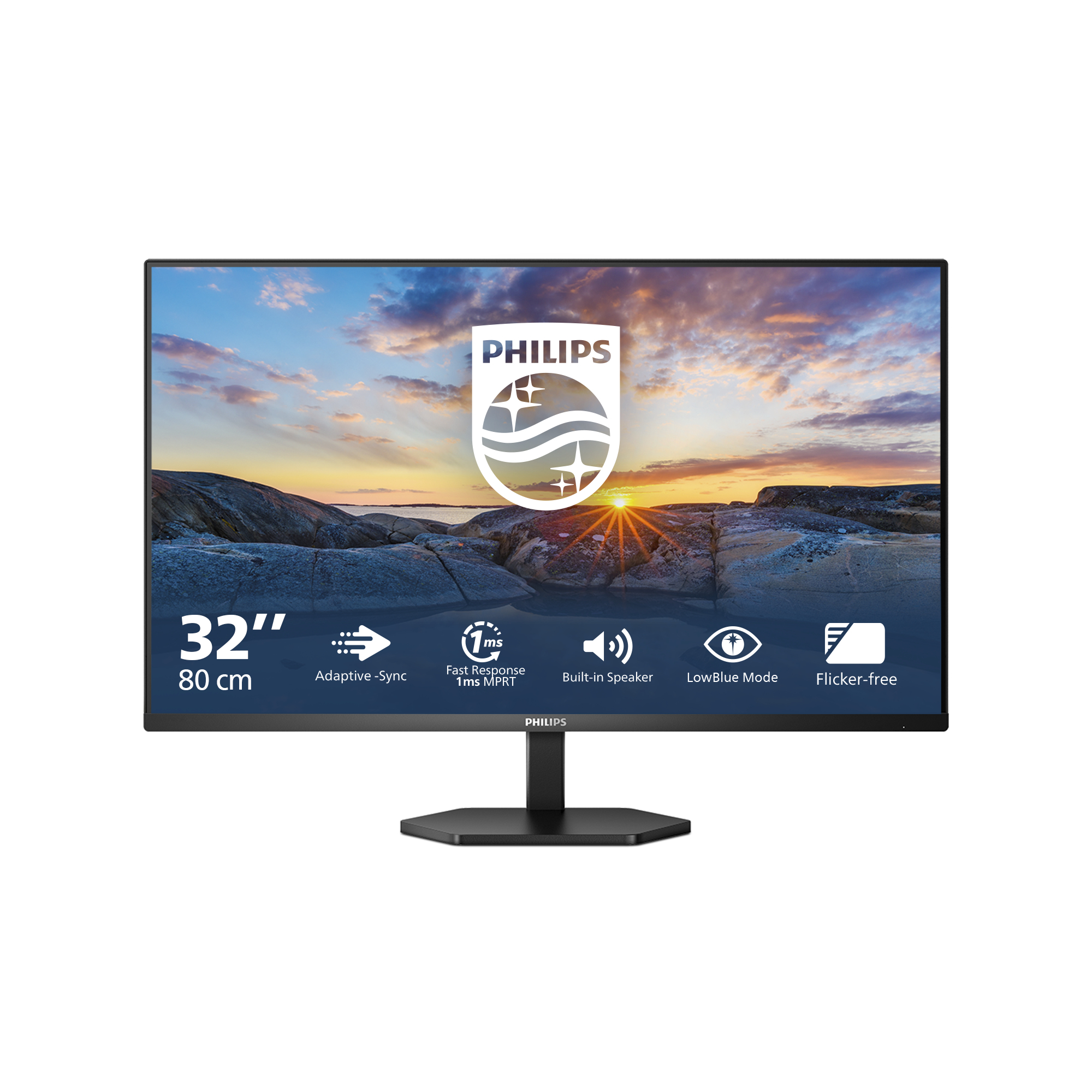 Philips 3000 series 32E1N3100LA/00 Monitor PC 80 cm (31.5) 1920 x 1080 Pixel Full HD LCD Nero