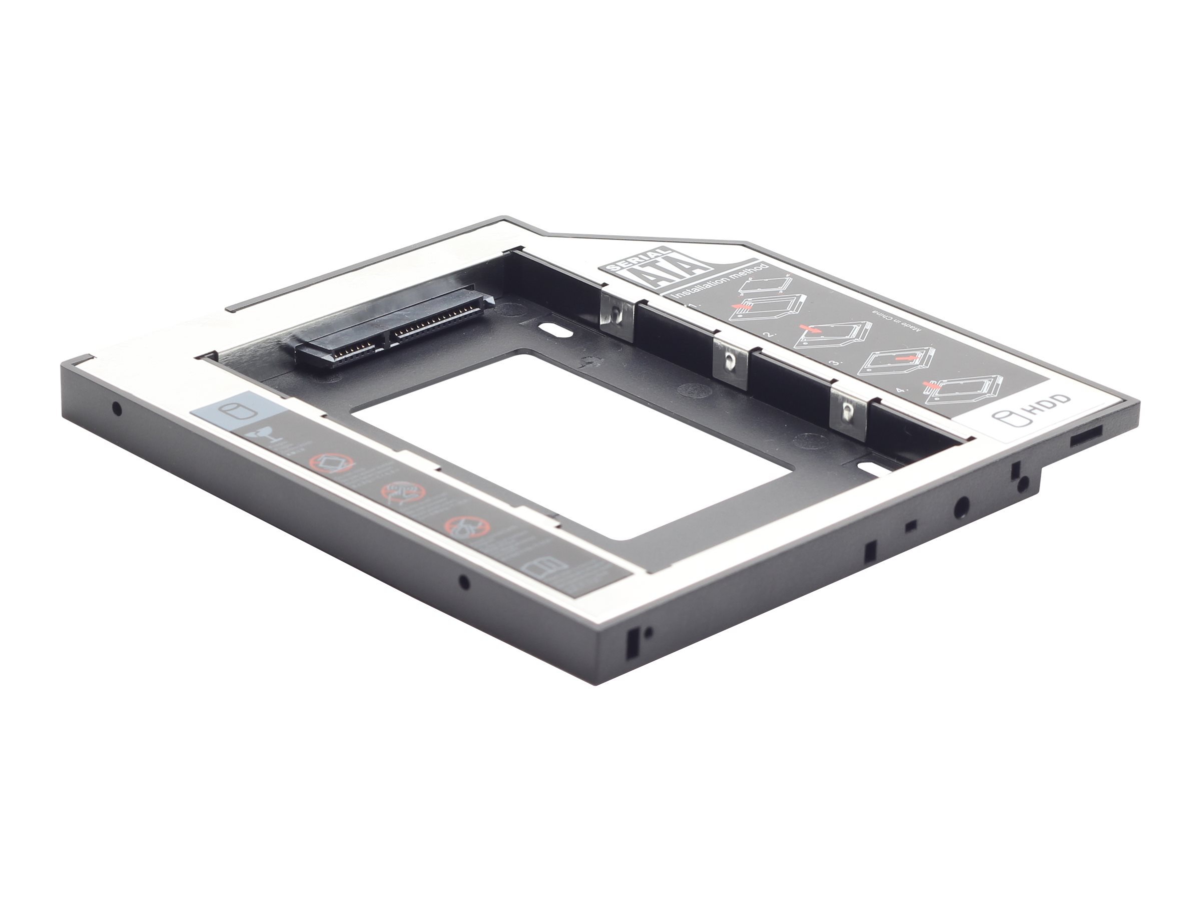Gembird MF-95-01 - Laufwerksschachtadapter - 5,25 Slim Line auf 2,5 (13,3 cm Slim Line auf 6,4 cm)