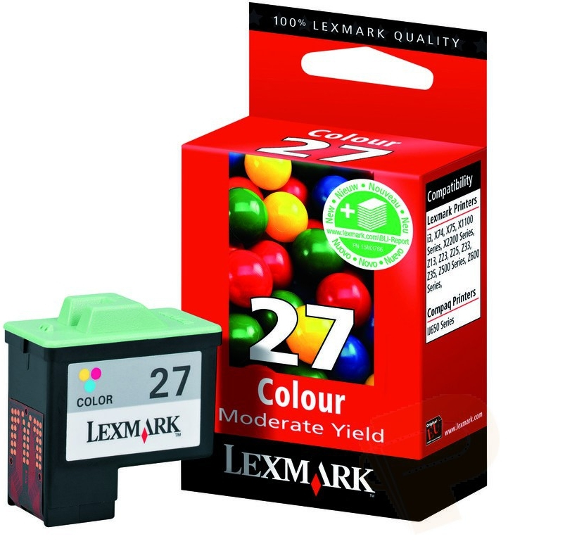 Lexmark 10NX227E cartuccia dinchiostro 1 pz Originale Ciano, Magenta, Giallo