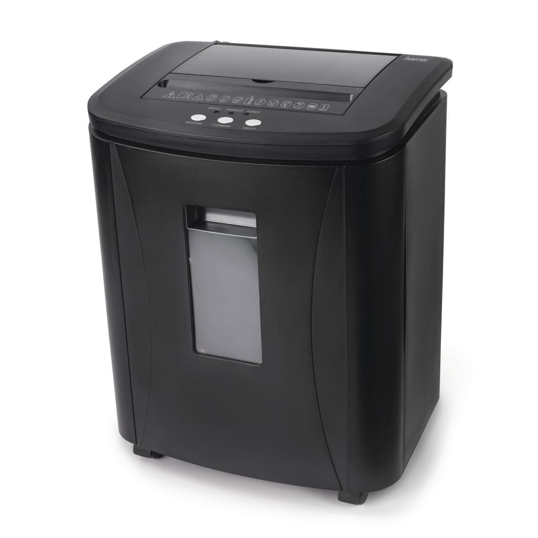 Hama Premium AutoM120 destructeur de papier Dcoupage par micro-broyage 60 dB 22,5 cm Noir
