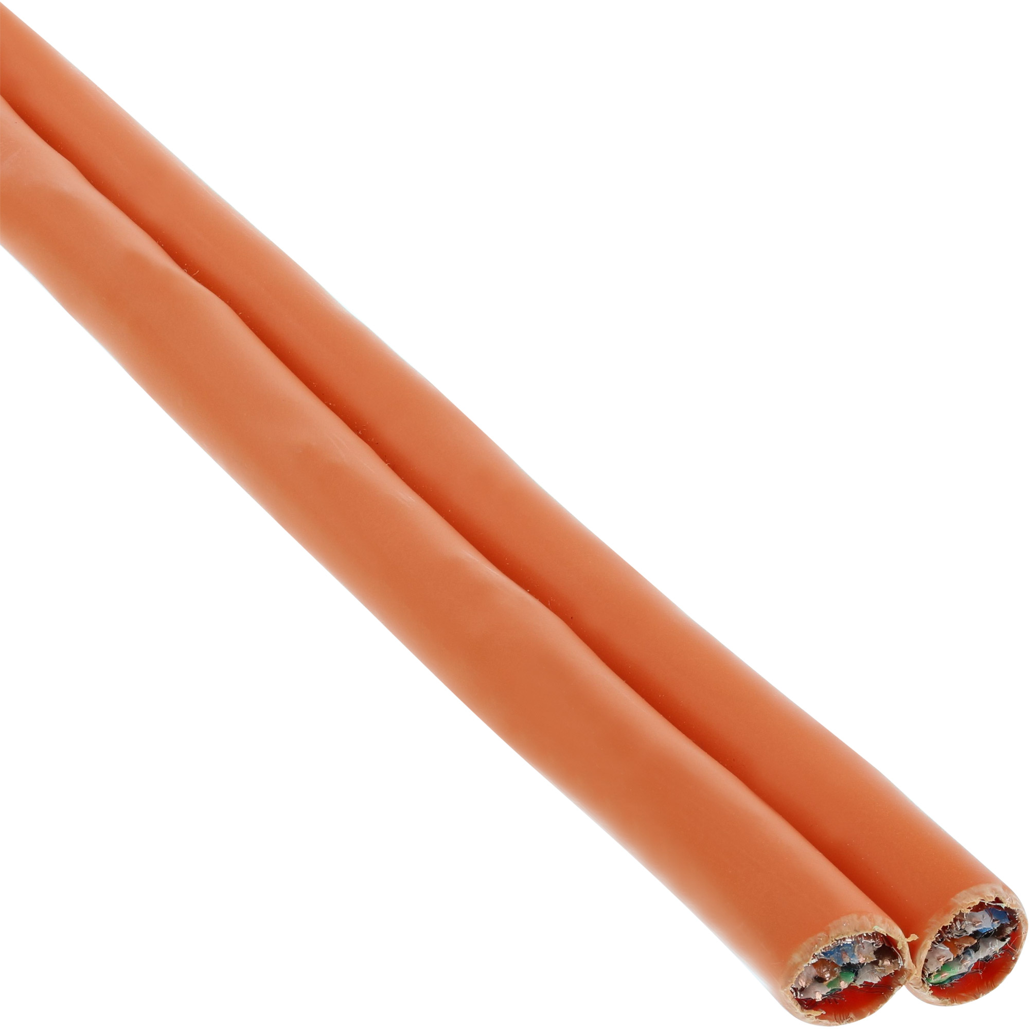 InLine 77100I cable de red Naranja 100 m Cat7a S/FTP (S-STP)