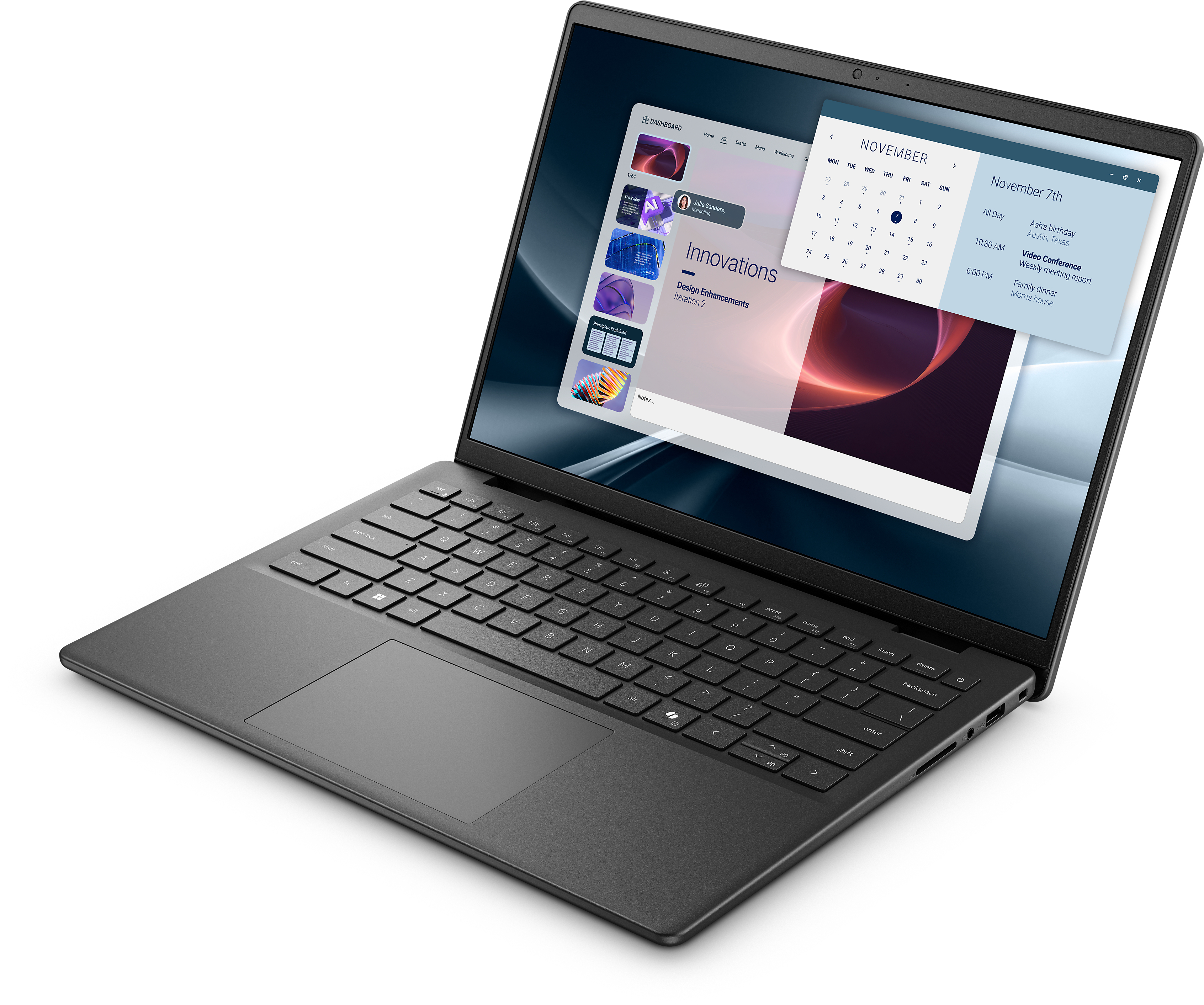 Dell Pro 14 Essential PV14255 - AMD Ryzen 5 220 - Win 11 Pro - Radeon 740M - 16 GB RAM - 512 GB SSD NVMe, Class 25 - 35.565 cm (14)