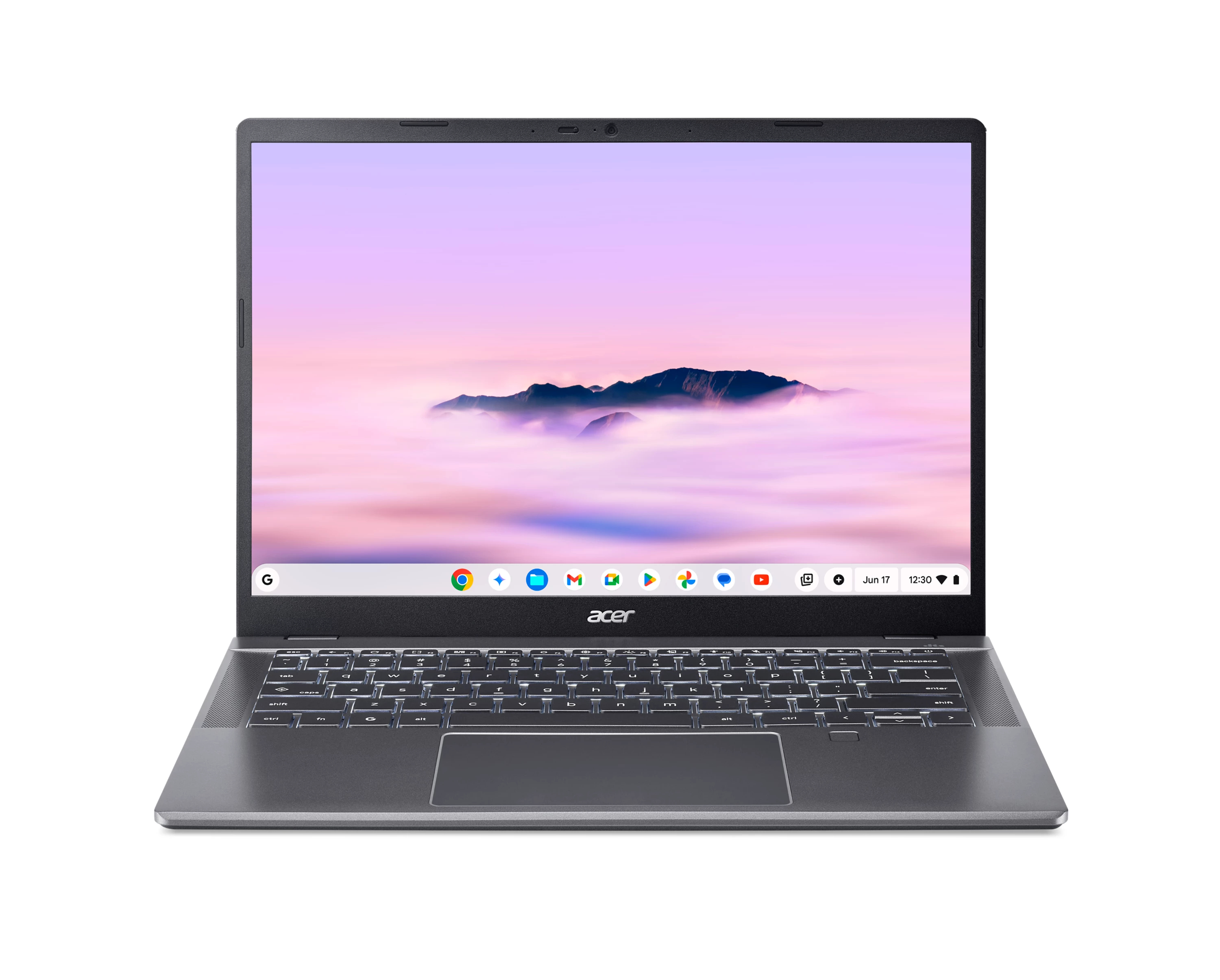 Acer Chromebook Plus 514 CBE594-2-TCO - Intel Core 3 100U / 1.2 GHz - Chrome OS - Intel Graphics - 16 GB RAM - 256 GB SSD NVMe, 3D Triple-Level Cell (TLC)