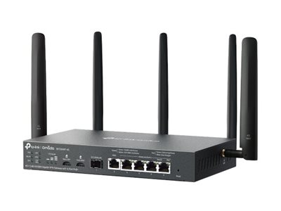 TP-Link Omada ER706WP-4G wireless router Gigabit Ethernet Dual-band (2.4 GHz / 5 GHz) Black