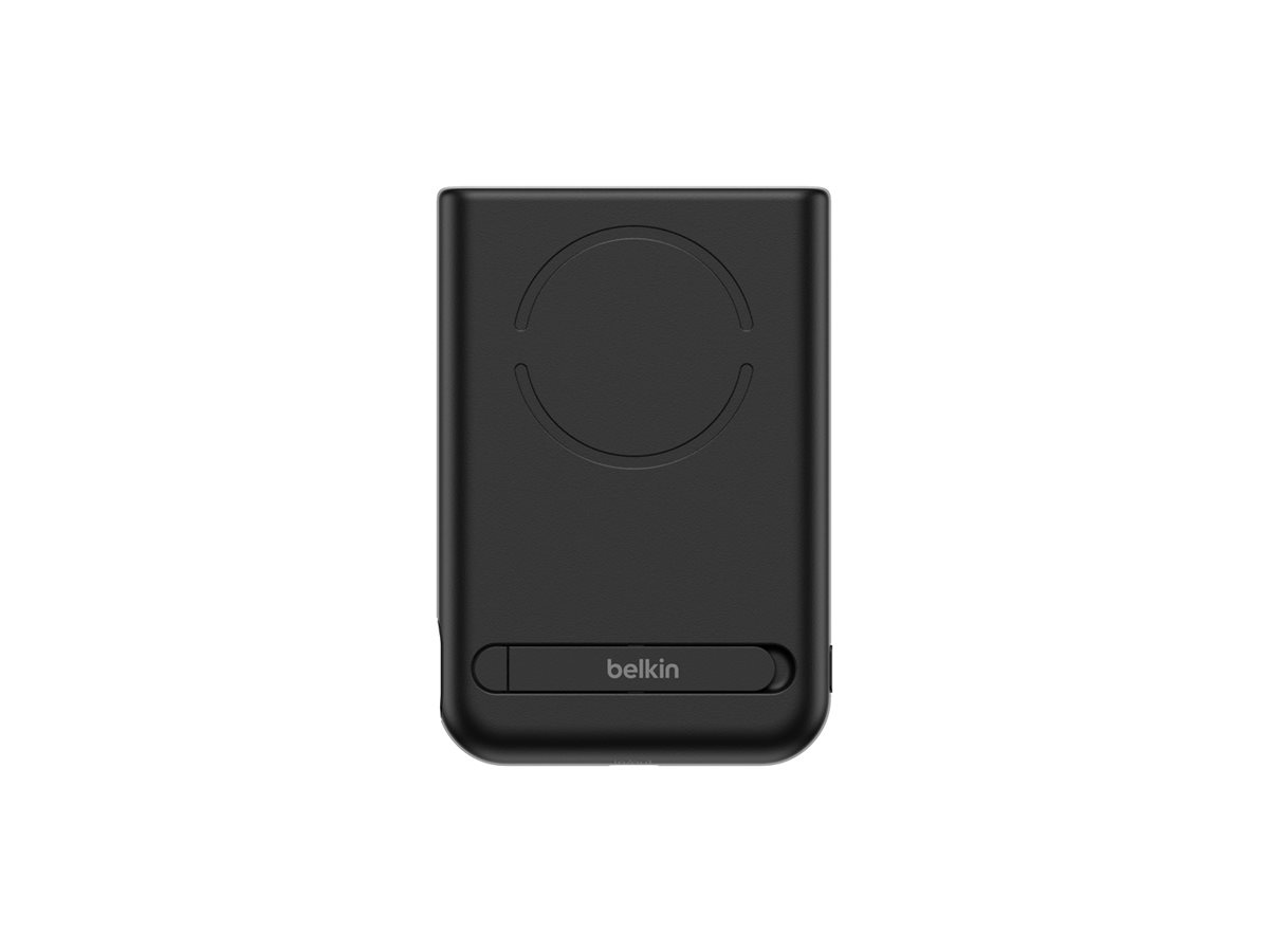 Belkin UltraCharge Pro - Induktive Power Bank - mit magnetischem Ring - 10000 mAh - 25 watt - Fast Charge (magnetisch, USB-C)