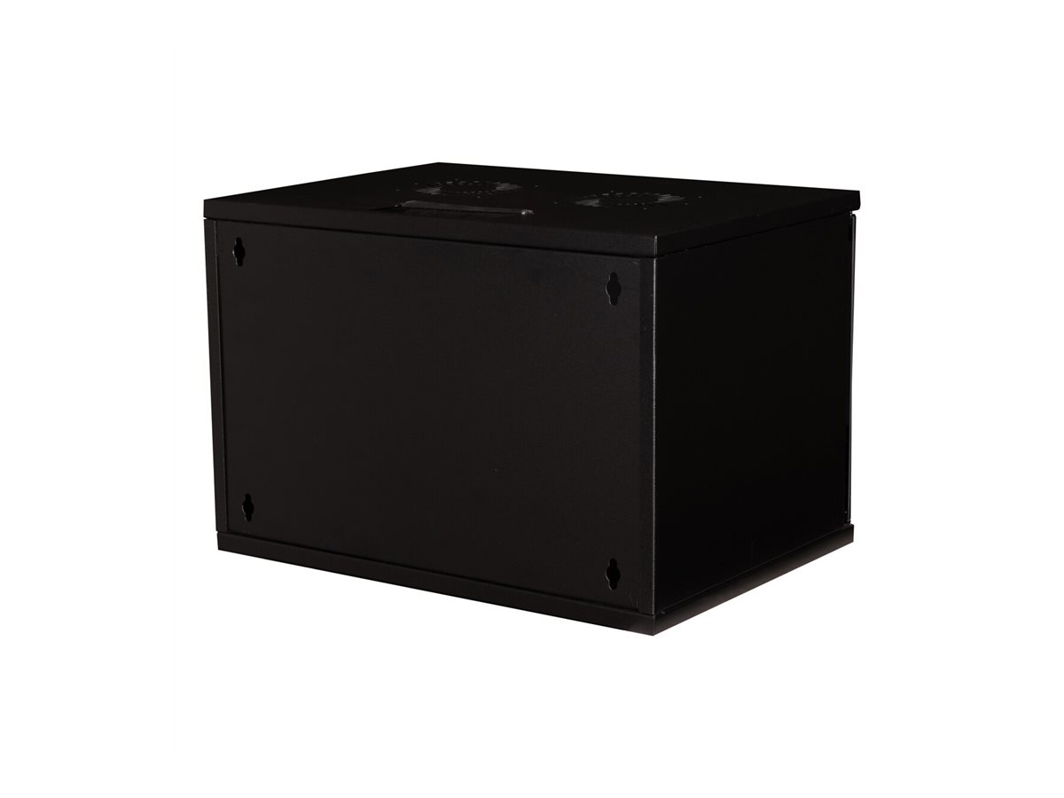 ROLINE Basic - Geh�use - Set, 540x400 BxT - geeignet f�r Wandmontage - RAL 9005, Jet Black - 7U - 48.3 cm (19)
