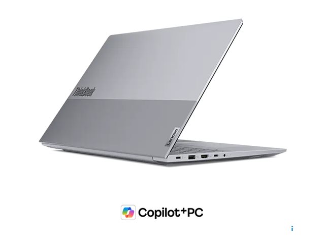 Lenovo ThinkBook 16 G9 IPL Copilot+ PC Intel Core Ultra 7 355 Laptop 40.6 cm (16) WUXGA 16 GB DDR5-SDRAM 512 GB SSD Wi-Fi 7 (802.11be) Windows 11 Pro German Grey