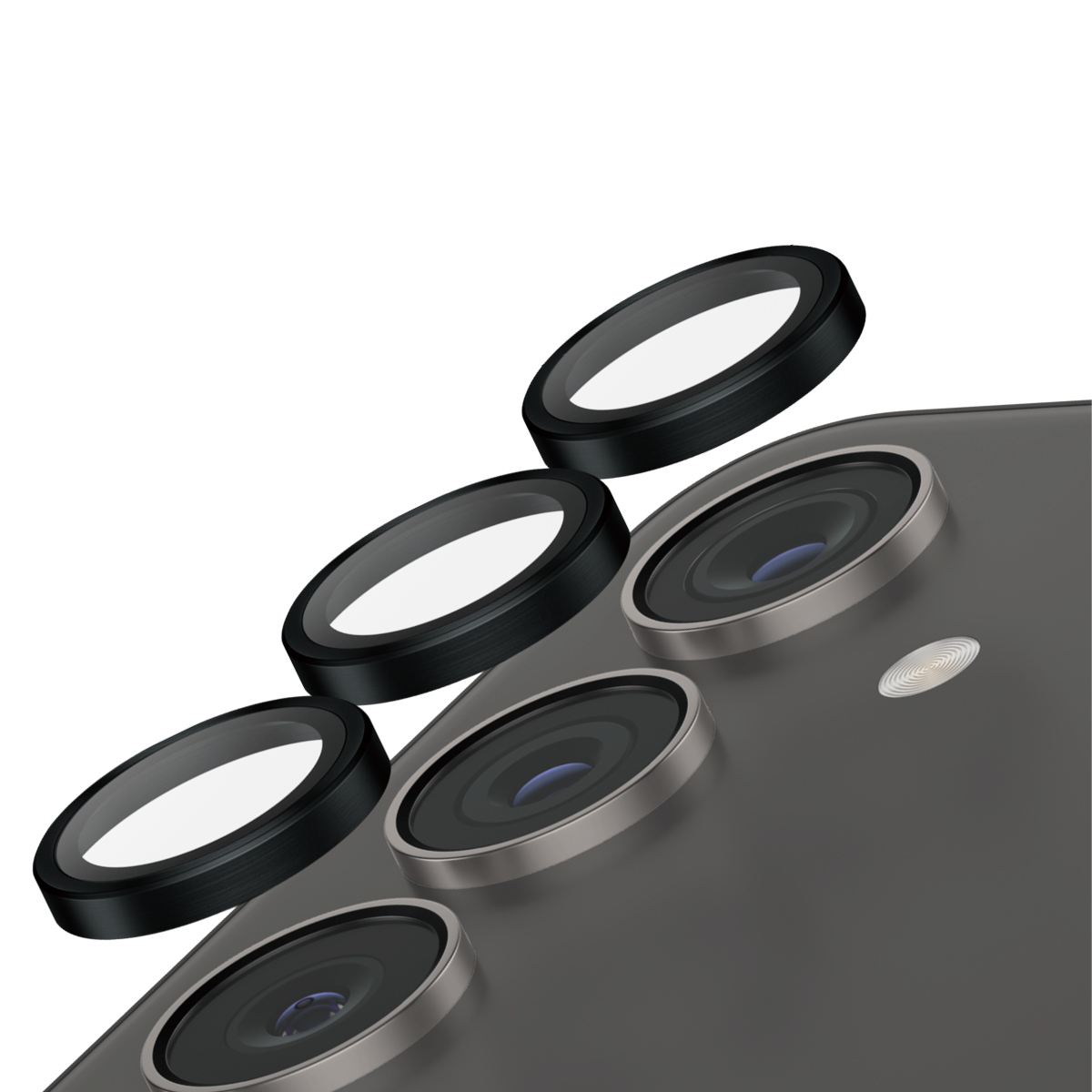 PanzerGlass SAFE. by  Camera Lens Protector Black Samsung Galaxy S24 FE