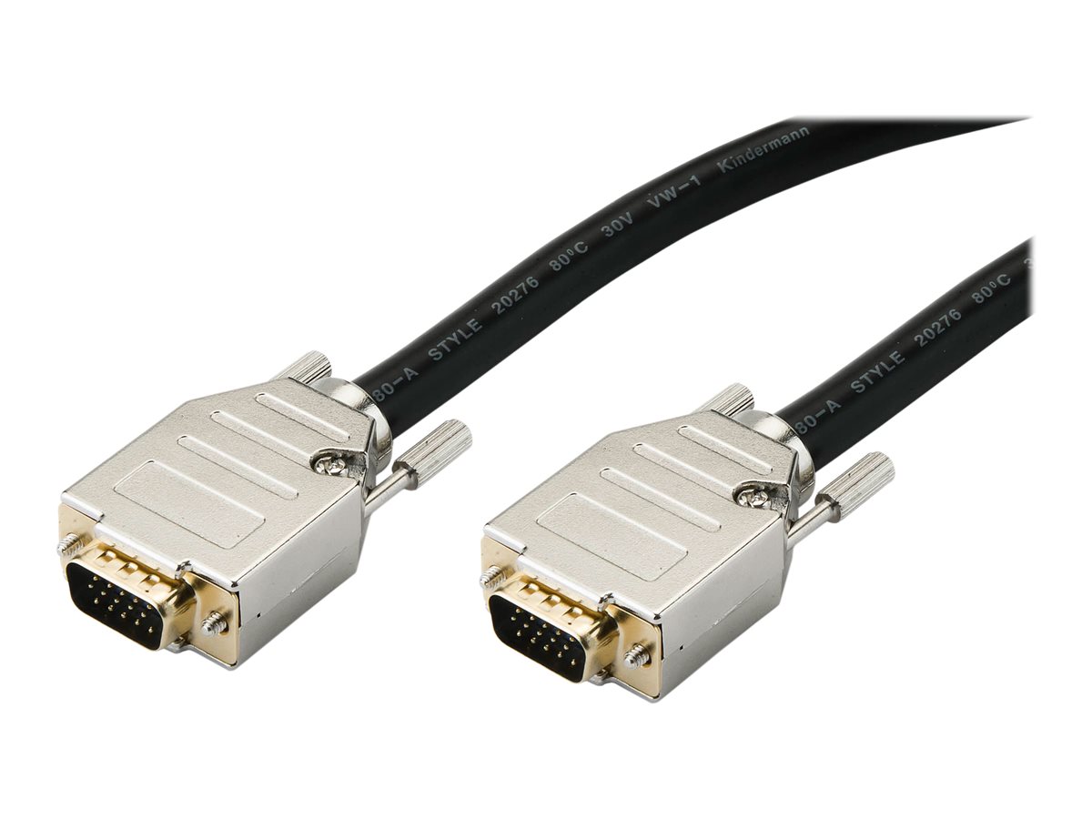 Kindermann High-quality - VGA-Kabel - HD-15 (VGA)