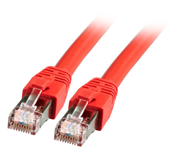 EFB Elektronik K5528RT.1 networking cable Red 1 m Cat8.1 S/FTP (S-STP)